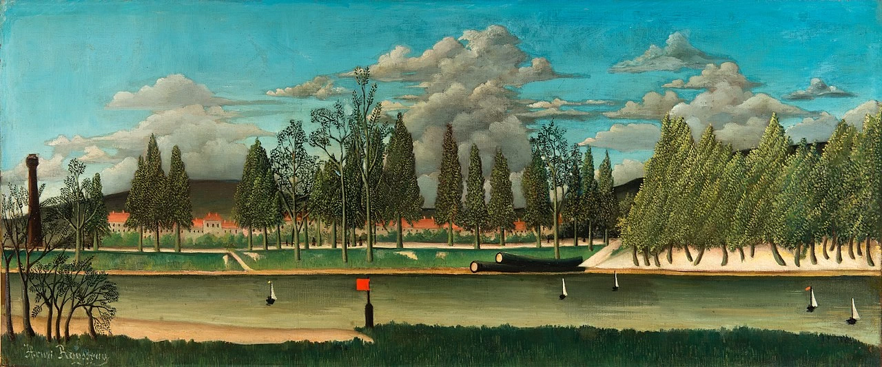 Vista del Quai d'Asnières - Barnes Foundation, Merion, Pennsylvania